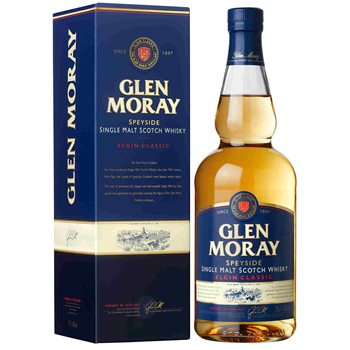 Glen Moray Classic Gaveæske 40% 0,7 l.