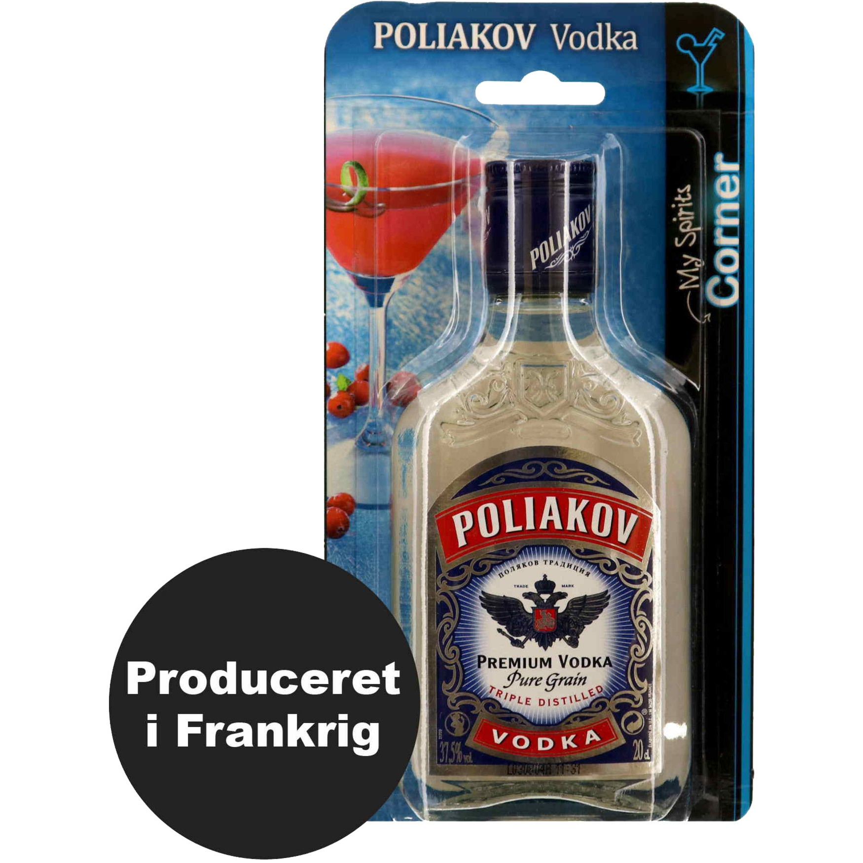 POLIAKOV VODKA 20CL  Le Comptoir Exotique