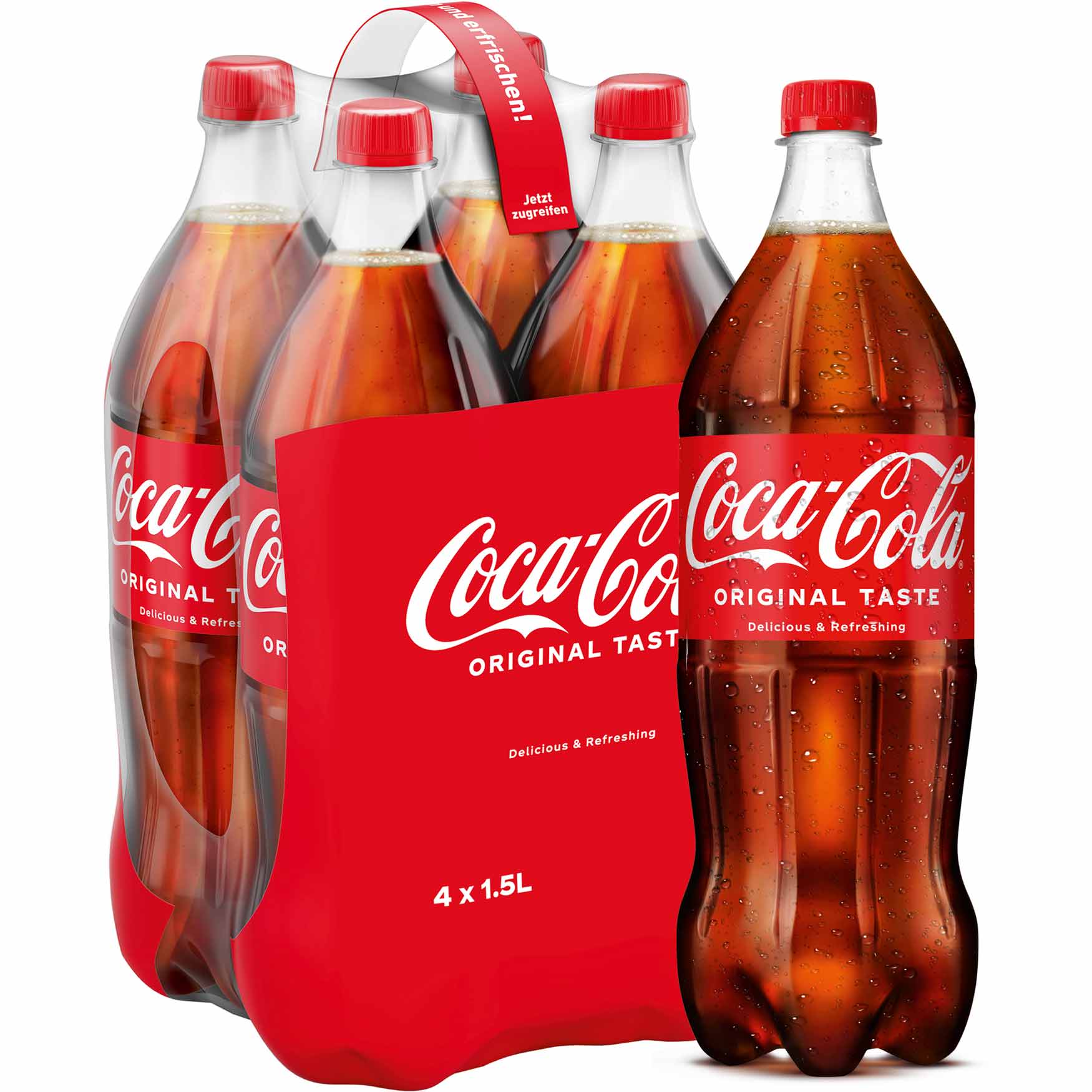 Coca-Cola 4 x l. - Grænsehandel til billige priser